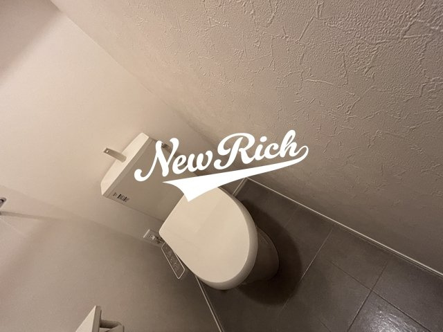 伊勢崎市東小保方町のアパートのトイレ