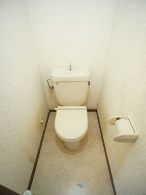 【トイレ】 | コスモハイツ | 洋式の水洗トイレです♪