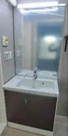 仮）中島町２丁目貸家の洗面所