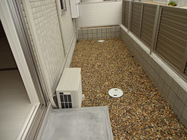 サニーコート加佐弐番館の庭