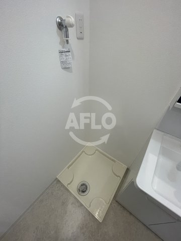 アーバンパーク新大阪の洗面所|アーバンパーク新大阪　洗濯パン