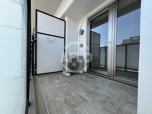 スプランディッド十三本町のバルコニー|スプランディッド十三本町　バルコニー