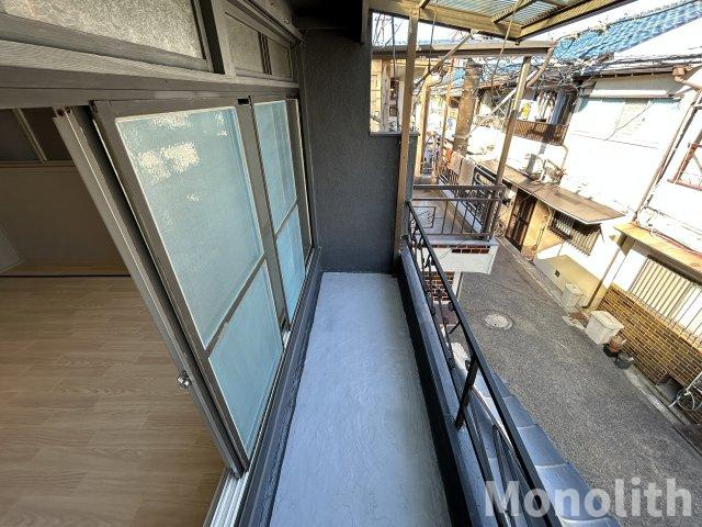 森町テラスのバルコニー