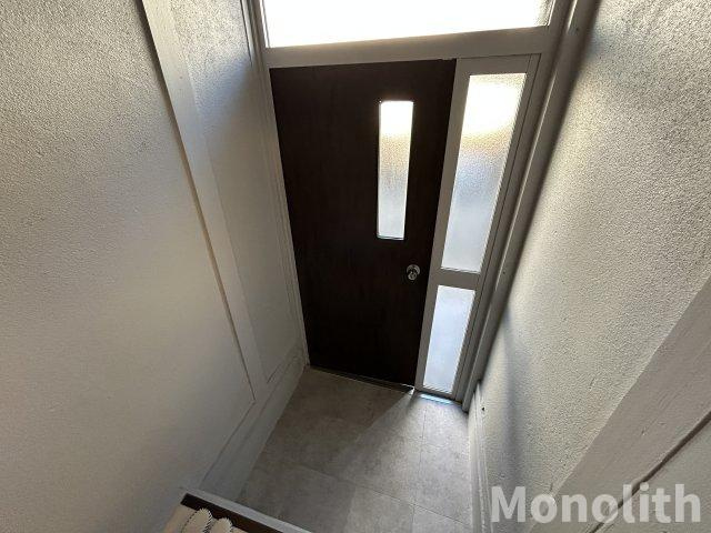 森町テラスの玄関