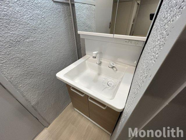 森町テラスの洗面所