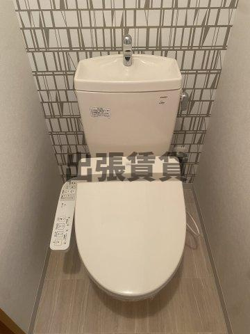 仲介手数料0円！！ALBORE kamiotaiのトイレ