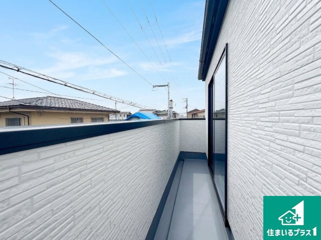 堺市中区八田南之町　第1期　新築一戸建てのバルコニー|日当たりのよいバルコニー！お部屋が開放的に！