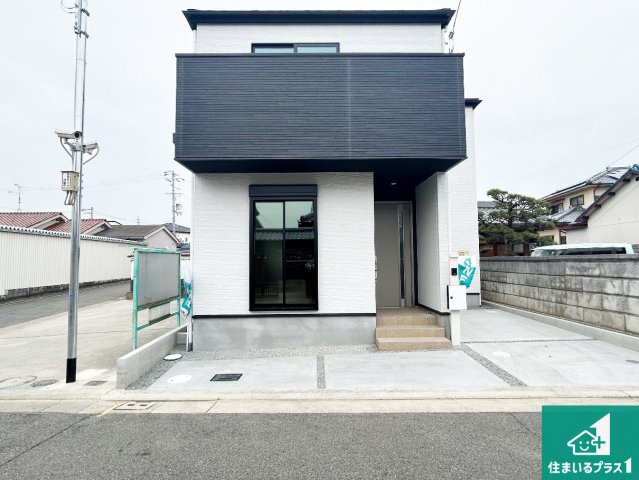 堺市中区八田南之町　第1期　新築一戸建ての外観|お客様に長く安心して住んでいだだける事にこだわった家づくり！住んでからのアフターサービスにもしっかりと取り組んでいます！