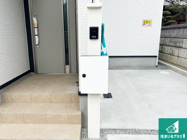 堺市中区八田南之町　第1期　新築一戸建ての外観|安心の10年保証！外観を美しく保ち、雨水で汚れを落とします！気になることがありましたら、お気軽にお問い合わせください！