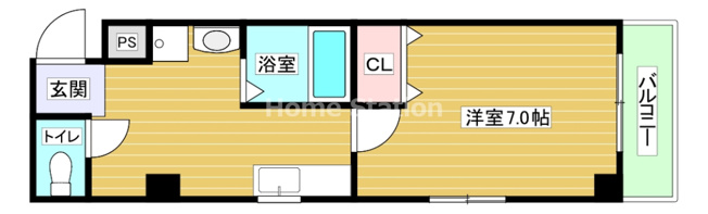 【間取り】 | ヴィラナリー西九条