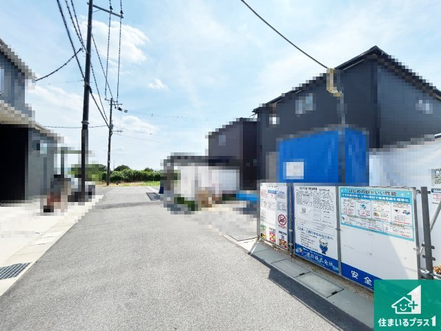 1(土)2(日)現地案内可能！　桜井市三輪　の前面道路含む現地写真|周辺は閑静な住宅街です。前面道路もしっかりと有りますので車の出し入れも安心ですよ！