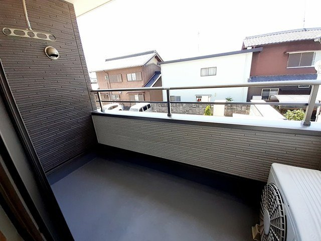 セントラル・ヒルズＡのバルコニー