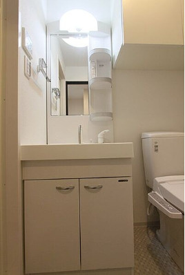 GENOVIA亀戸水神 skygardenの洗面所