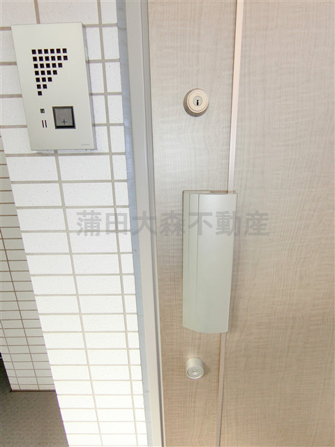 ヴァレッシア蒲田シティの玄関