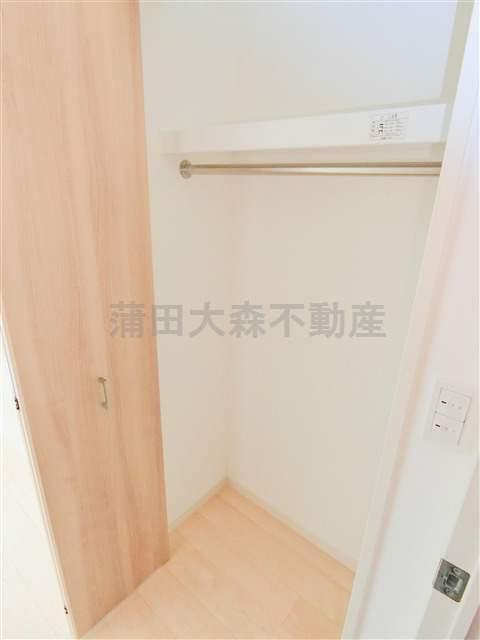 ヴァレッシア蒲田シティの収納|収納　クローゼット　1メートル程