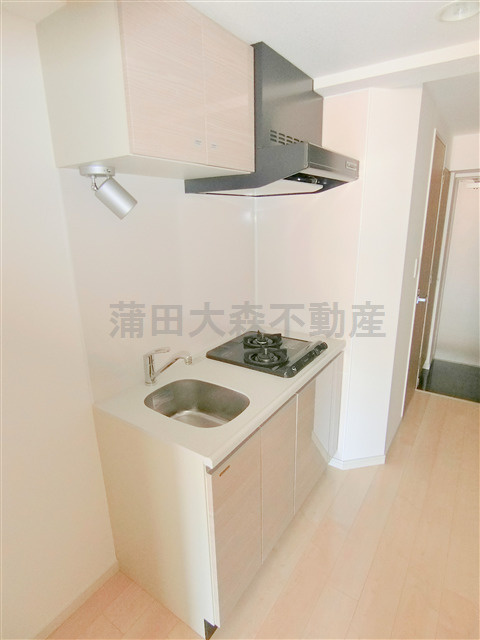 ヴァレッシア蒲田シティのキッチン|2口ガスシステムキッチン