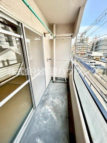 マンションブルースカイのバルコニー