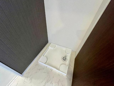 【洗面所】 | 仮）取手市上高井648新築アパート | 洗濯機置場（イメージ）