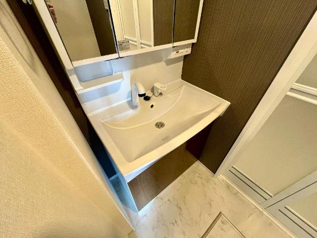 仮）取手市上高井648新築アパートの洗面所|洗髪洗面化粧台（イメージ）