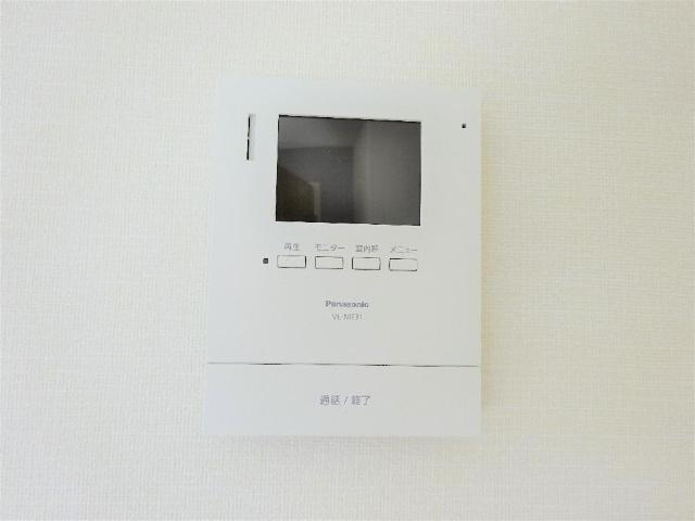 仮）取手市寺田新築アパートのセキュリティ|カメラ付インターホン（イメージ）