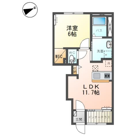 仮）取手市寺田新築アパートの間取り