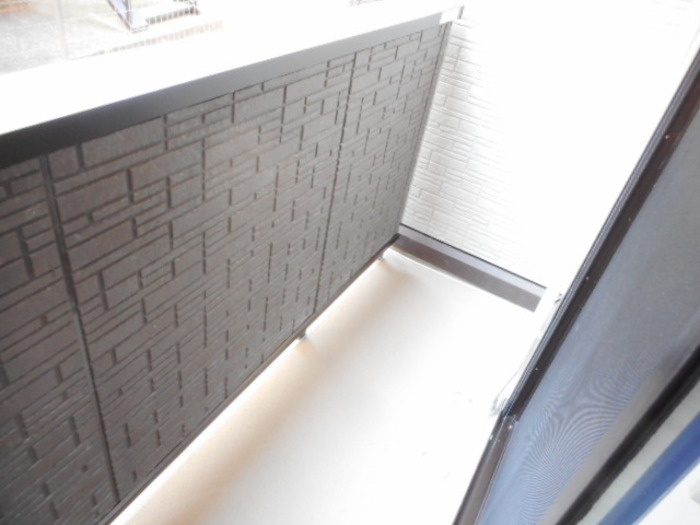 フルール・ヴィラのバルコニー