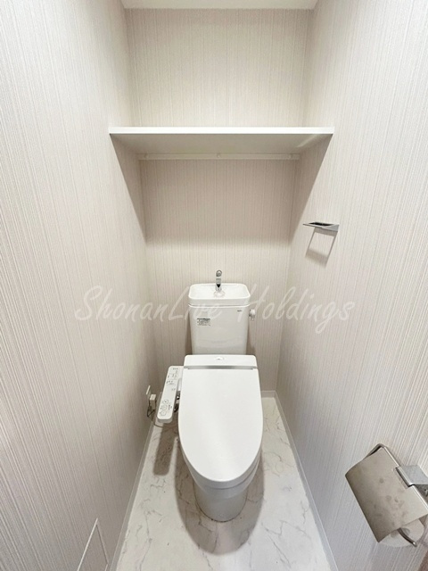 大和市中央５丁目の賃貸マンションのトイレ