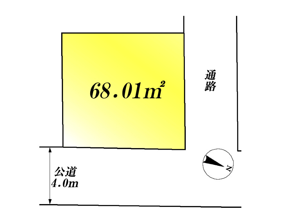 練馬区北町5丁目　制震×太陽光　車庫付き戸建　限定1棟の区画図
