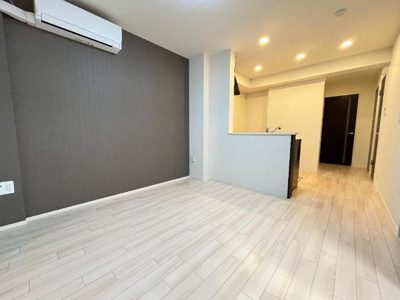 【居間・リビング】 | ペット可／上横場新築アパートB（仮 | リビング（イメージ）