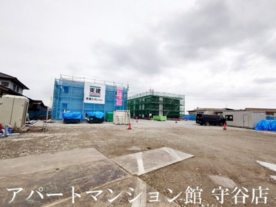 【駐車場】 | つくば市上横場新築アパートA棟（仮 | 同型タイプ