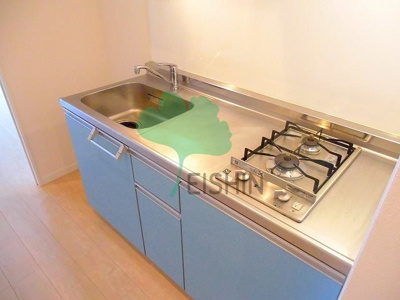 【キッチン】 | ウェルブライト博多 | シンプルな清潔感のあるキッチンです！