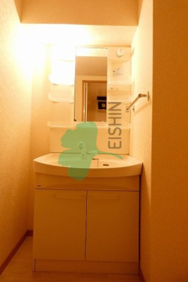 【洗面所】 | ラフィーネ博多駅前 | シンプルで使いやすい洗面台です！