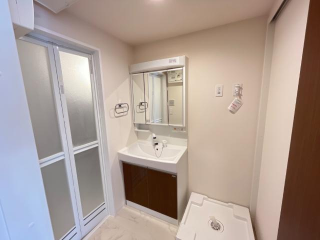 けやきアパートメントの洗面所|洗面