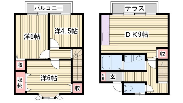 ラ・メルヴェーユの間取り