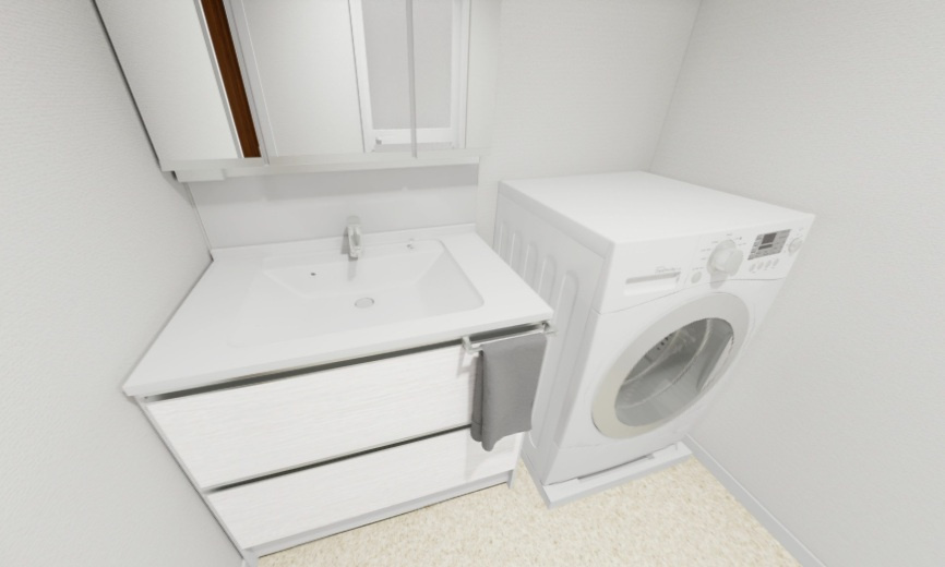 仮）元和泉3丁目メゾンの独立洗面台