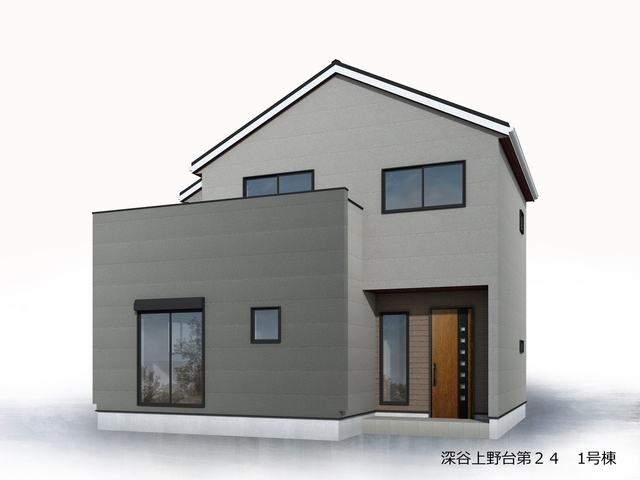 深谷市上野台　新築住宅　駅徒歩13分　①号棟