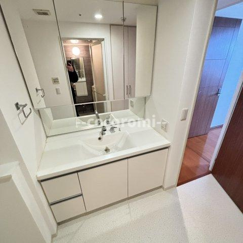 サンマークスだいにちサンタワーレジデンスＧ棟の洗面所