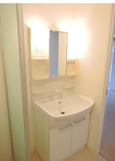 桜コートの独立洗面台