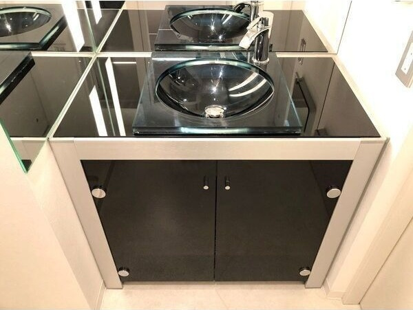 弥富通ライズの洗面所