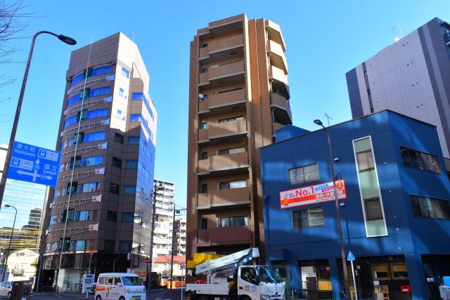 立川市錦町１丁目の中古マンションの外観