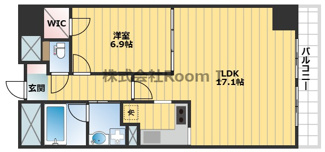 【間取り】 | 船場ミッドキューブ