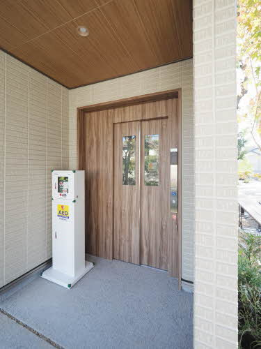 高石市羽衣２丁目のハイツのセキュリティ