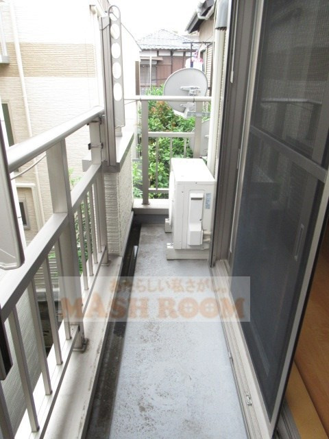 ウィスタリアⅠのバルコニー