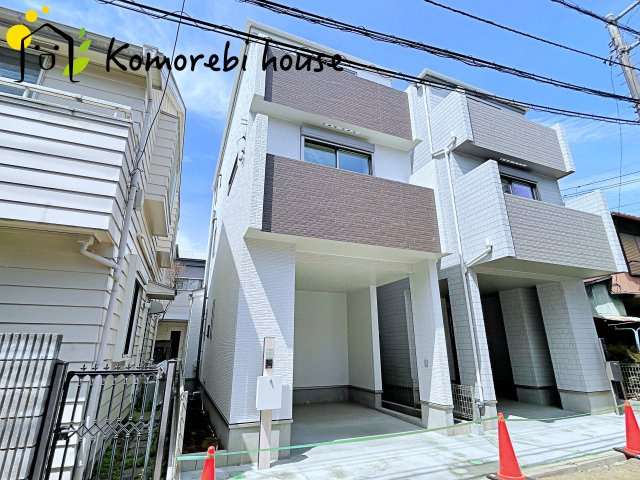 第1上尾市谷津　新築一戸建て　Aの外観|落ち着いた雰囲気の外観です