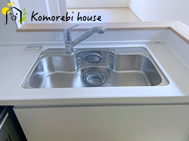 第1上尾市谷津　新築一戸建て　Aのキッチン|キッチンでお料理をお楽しみください