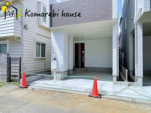 第1上尾市谷津　新築一戸建て　Aの駐車場|駐車スペースもあります