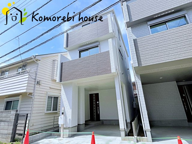 第1上尾市谷津　新築一戸建て　Aの外観|落ち着いた雰囲気の外観です