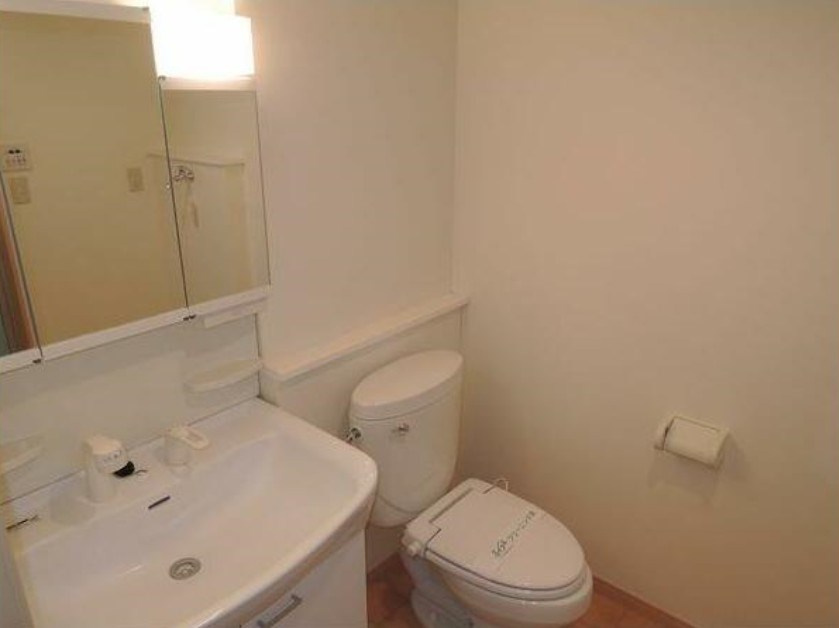 中野区中野３丁目のアパートの洗面所