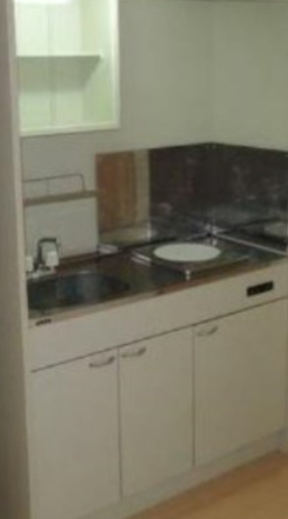 中野区中野３丁目のアパートのキッチン