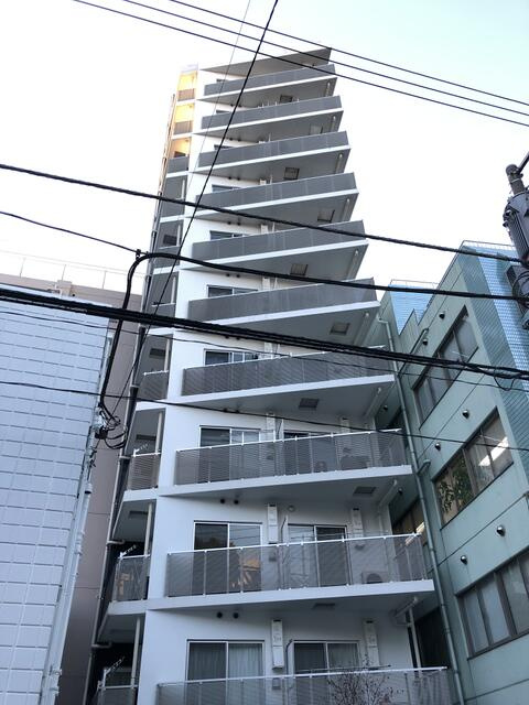 ル・リオン五反田の外観|きれいな外観です